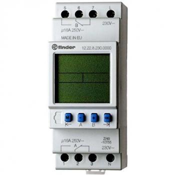 Finder 24V AC/DC Tijdschakelklok 1W 16A