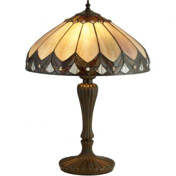 56cm Tiffany Pearl Accent Lamp