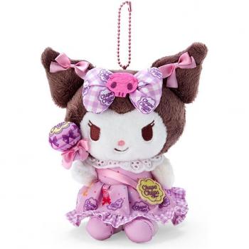 Sanrio Kuromi‑chan Charms Holder Chupa Chups Vol. 2 – 16×12×10 cm