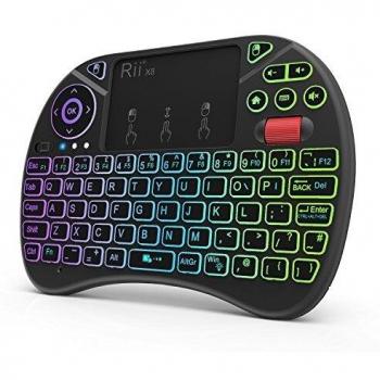 Handheld Media Remote with Keyboard