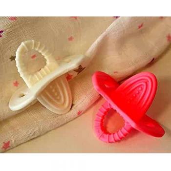 Mordedor para Bebés Conejito Rosa