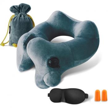 Support Nuque en U pour Avion Voiture Train