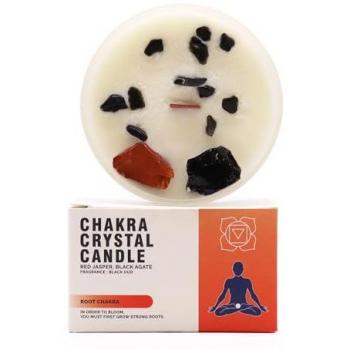 Bougie en Cristal de Chakra