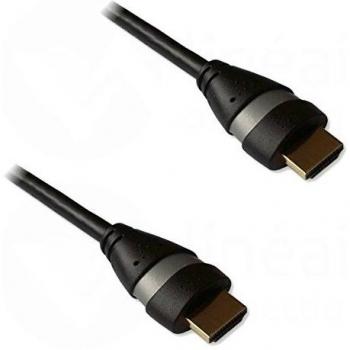 Câble HDMI Type A mâle 5 m Noir/Gris