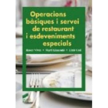 OPERACIONS BASIQUES I SERVEI RESTAURANT I ESDEVENIMENTS VV.AA. SINTESIS EDITORIAL LIBRO 2013
