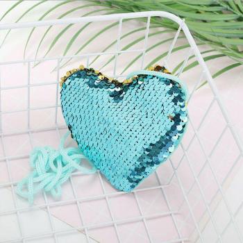 Bolso de mano brillante para niños y niñas