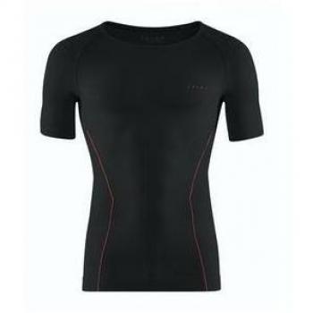 Falke Warm T-Shirt Kurzarm Tight Herren Schwarz