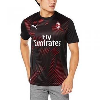 PUMA Herren-Trikot ACM Third Shirt Replica SS WIT – Dunkelgrau mit Rottönen, XL