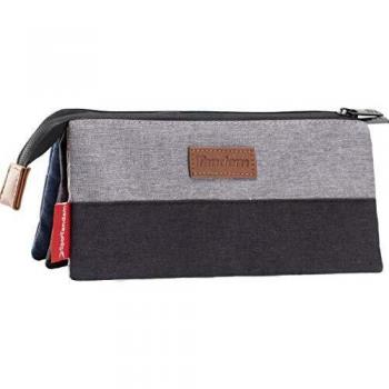 Estuche Multicolor Tandem Track 3 Bolsillos