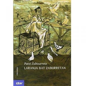 Laranja bat zaborretan (Tapa blanda).