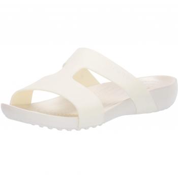 Punta Abierta Crocs Serena Blanca