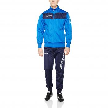 Top da Donna Visa in Triacetato con Logo Givova Royal Blu M