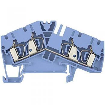Morsetti passanti ZDU 4-2/4AN Blu