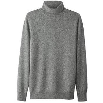 Hessnatur Rollkragenpullover für Herren aus Bio-Merinowolle