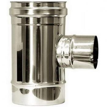 Conexión T 90° Reducida 80mm – Tubo de Chimenea MBM
