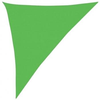 VidaXL Outdoor Shade Sail 160 g/m² Light Green 3x4x5 m