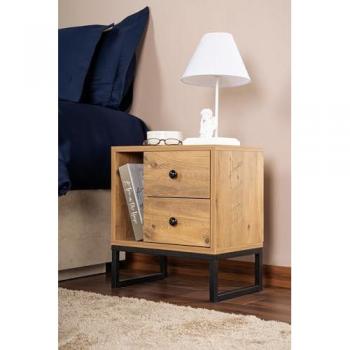 Skye Decor Melamin-Nachtkonsole 100% beschichtet