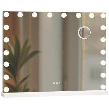 Specchio Vanity Norlina – Bianco
