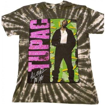 T-shirt Tie Dye Unisex Adulto All Eyez On Me di Tupac Shakur
