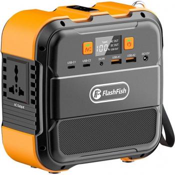 PowerPack Flashfish A101 120W 98Wh 26400mAh – Solar y Batería para Camping