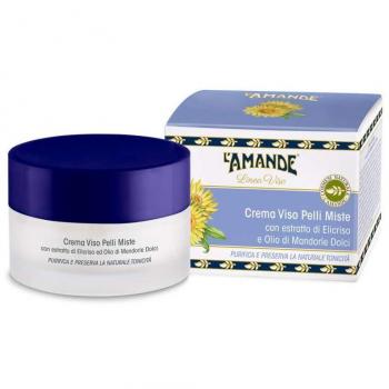L'amande Crema Viso Pelli Miste 50ml
