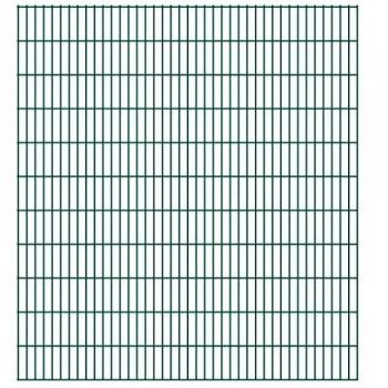VidaXL 2D Steel Garden Fence Enclosure 2.008x2.23m