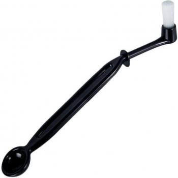 Coffee Machine Maintenance Brush with Spoon