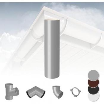 RainWay Fallrohrsystem aus Kunststoff (PVC-U) mit Farbauswahl