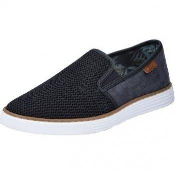 Slip-On Rieker Blu Notte e Marrone