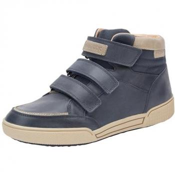 Geox J Poseido Boy B Sneakers, Dunkelblau, Größe 35 EU