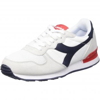 Diadora Camaro Low-Top Bianco/Blue Denim/Rosso 43
