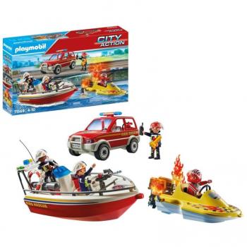 Juego Playmobil Bomberos: Operación de Salvamento 71569