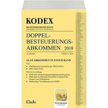 KODEX Doppelbesteuerungsabkommen 2018