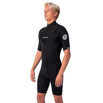 Rip Curl D Patrol Traje de Neopreno con Cremallera en el Pecho y Mangas Cortas