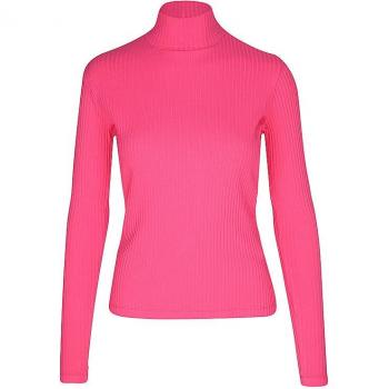 HUGO Damen Langarmshirt Driza Stehkragen Pink Größe XS