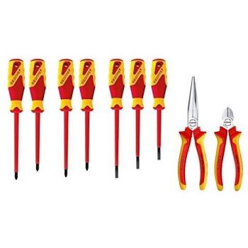 Gedore 2836238 Set di Utensili 9 Parti – Pinze S 1100 W‑002 VDE