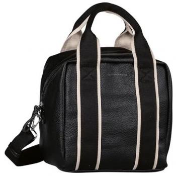 TOM TAILOR Rucksack »Hermia«, aus Lederimtat mit zwei farblich passenden Kurzgriffen aus Gewebeband