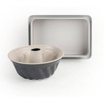 Zenker Backformen Set Crème Noir Essentials