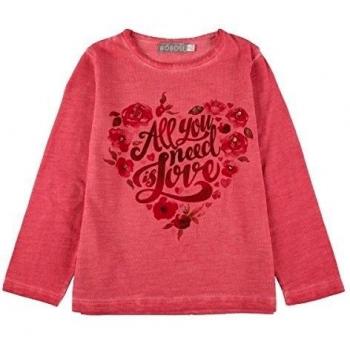 Bóboli camiseta de manga larga para niña
