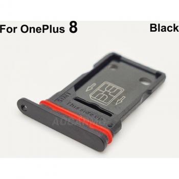 Tarjeta SIM Holder Aocarmo OnePlus 8 Color Negro y Verde