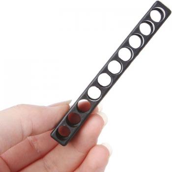 Hex Shank Screwdriver Bit Holder with Plastic Storage for 10/12 Holes