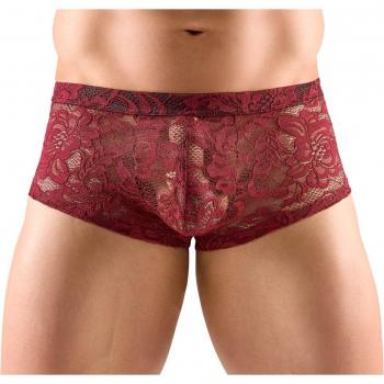 Transparente Pants aus floraler Spitze