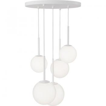 Maytoni 5-Light Matt White Ceiling Fixture