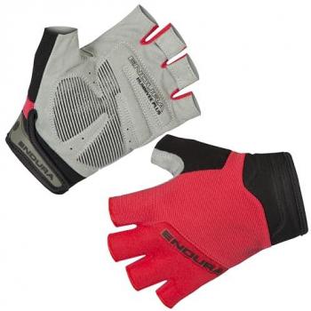 Rot/Schwarz Endura Hummvee Plus II Kurzhandschuhe – XL