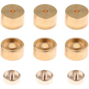 Kit de Accesorios para Trompeta: Botones Dorados