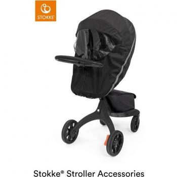 Protector de lluvia Stokke® Xplory X para Silla de paseo y Capazo negro