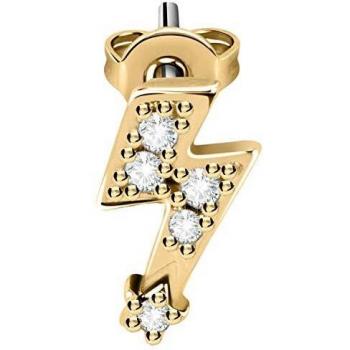 La Petite Story Pendientes Mujer Stud Earrings Ss Flash With Crystals De Latón