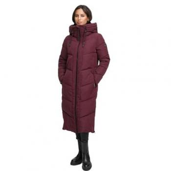 Steppjacke Nadaree XVI in Weinrot von Marikoo