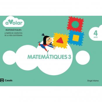 Matemàtiques 3. 4 anys. A volar! (Tapa blanda).