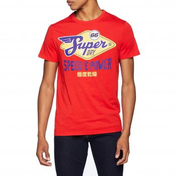 Superdry T-Shirt Reworked Classic Lite, Yacht Club Red